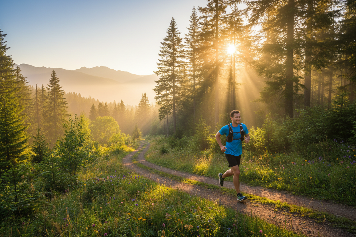 Outdoor Trail Running Hero Banner